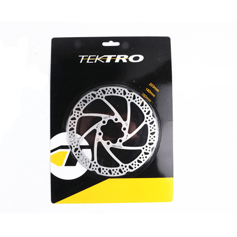 TEKTRO-Rotor de disco para bicicleta de montaña, Rotores de freno de disco hidráulico plegable, 160mm, 180mm, 203mm ► Foto 1/2