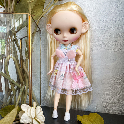 Neo muñeca Blyth NBL cara brillante personalizada, muñeca articulada de bola BJD 1/6 muñeca Ob24 Blyth para niña, oferta especial en SaleToys para Kits ► Foto 1/6