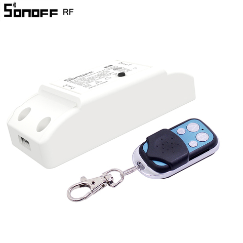 Sonoff RF WiFi inteligente interruptor inalámbrico de 433MHz receptor de control remoto Asistente de automatización del hogar módulo de relé temporizador para Alexa. ► Foto 1/6