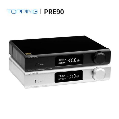 Topping-preamplificador y Topping Pre90, extensor de entrada Ext90, 2 * RCA + 4 * XLR NFCA, relé de amplificador balanceado completo, preamplificador HIFI de poco ruido ► Foto 1/6