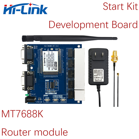 Enrutador inalámbrico de alto enlace MT7688K, Kit de inicio/desarrollo, módulo de enrutador Serial, envío gratis ► Foto 1/5