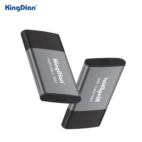 KingDian-SSD externo de 120GB, 250GB, 500GB, 1TB, disco duro externo, unidades de estado sólido hdd para ordenador portátil, USB3.0 ► Foto 1/6