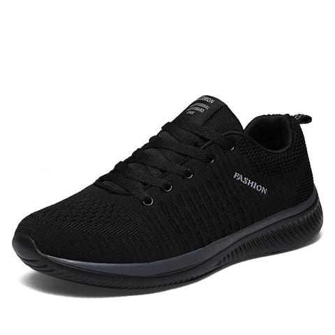 Zapatos informales de malla para Hombre, Zapatillas ligeras y cómodas, transpirables, Tenis para caminar ► Foto 1/6