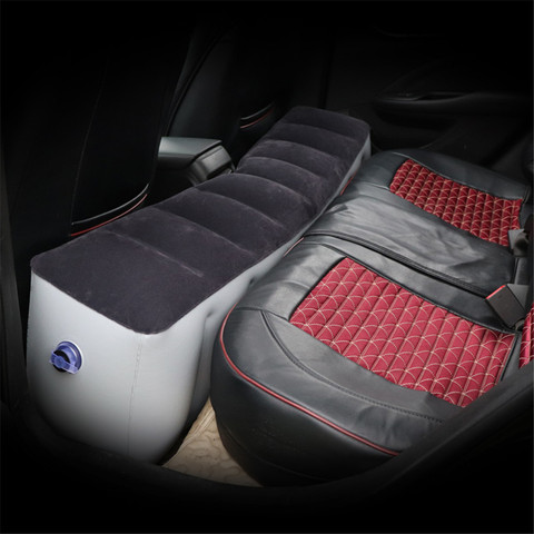 Colchón hinchable para coche, almohadilla inflable para espacio de asiento trasero, cojín de cama de aire para coche, viaje, Camping, accesorios de Interior de coche ► Foto 1/6