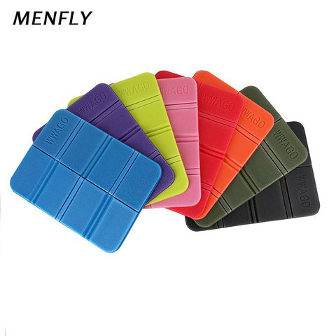 MENFLY-esterilla plegable para acampar en la playa, colchoneta de pícnic pequeña, portátil, impermeable, a prueba de humedad, para exteriores, cojín plegable XPE ► Foto 1/6