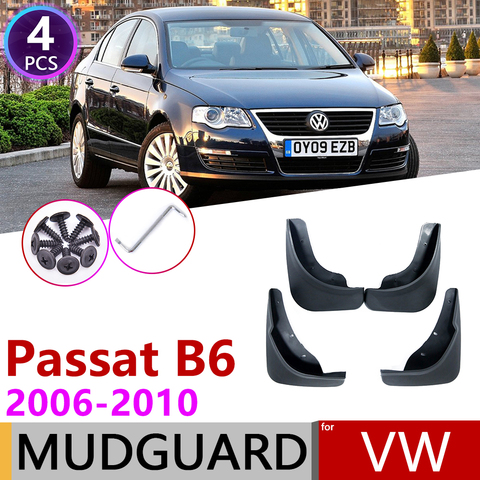 Para VW Volkswagen Passat B6 3C 2006 2007 2008 2009 2010 guardabarros protección contra salpicaduras accesorios ► Foto 1/6