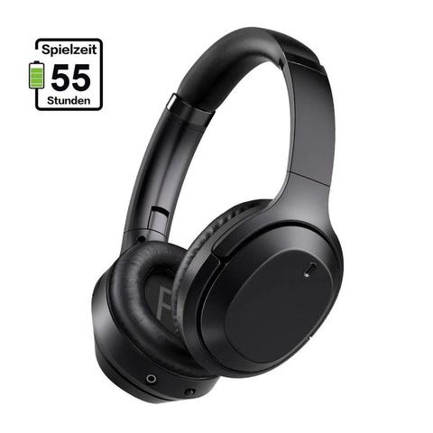 GURSUN-auriculares inalámbricos M98 con Bluetooth 5,0, dispositivo de audio estéreo, HiF, plegable, con micrófono, ANC, cancelación activa de ruido ► Foto 1/6