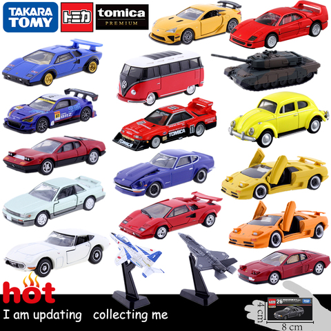 Takara Tomy-Coche de juguete para niños, automóvil de juguete con tanque, HONDA NISSAN GTR Porsche TOYOTA Subaru Diecast ► Foto 1/6