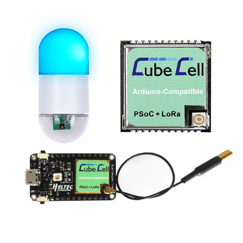 Heltec-Módulo de desarrollo para sensores de IOT, placa de desarrollo para arduino/Lora, resistente al agua IP67, modelo Lora Node ASR650x ASR6501 SX1262 Lora CubeCell ► Foto 1/6