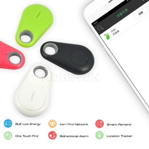 Localizador inteligente inalámbrico para perros y niños, dispositivo antirrobo de rastreador Mini GPS, Antipérdida, cartera con alarma, rastreador inteligente con Bluetooth ► Foto 1/6