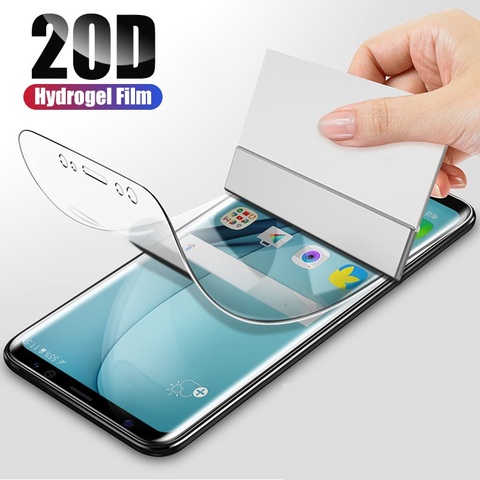 Película de hidrogel 9D para Asus Zenfone Max Pro M1 M2 Zb631kl Zb633kl Zb556kl, Protector de pantalla ZB601KL ZB602KL, película de vidrio ► Foto 1/6