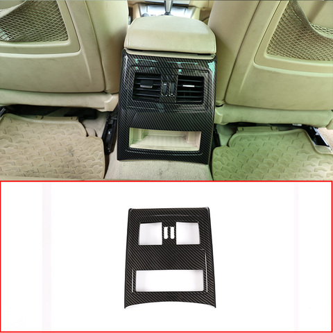 Al estilo de fibra ABS para BMW E90 3 Serie 2005-2012 trasera de coche de ventilación de aire de moldura de cubierta de Marco Accesorios ► Foto 1/6