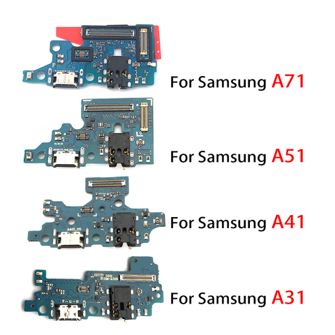 Original conector Dock puerto de carga MicroUSB para Samsung Galaxy A40 A01 A11 A21S A31 A41 A51 A71 A10 A20 A30 A50 A60 A70 A80 ► Foto 1/6