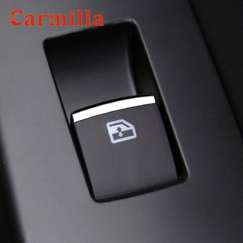 Carmilla 7 unids/set coche cromo elevalunas embellecedor de cubierta de botón para Toyota RAV4 Corolla YARIS Verso AVENSIS YARIS VITZ Accesorios ► Foto 1/6