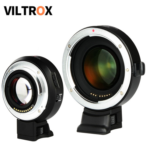 Viltrox-Adaptador de lente de aumento de velocidad EF-E II, dispositivo de enfoque automático para lente Canon EF a cámara Sony NEX E A9 A7 A7R A7SII A6500 NEX-7 ► Foto 1/6