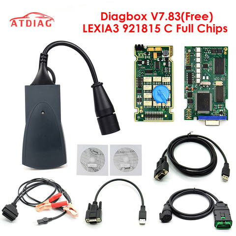 Chips completos Gold Edge, Lexia3 PP2000 PSA XS, Evolution Diagbox V7.83, Lexia para Citroen/Peugeot Super Firmware 921815C Lexia 3 ► Foto 1/6