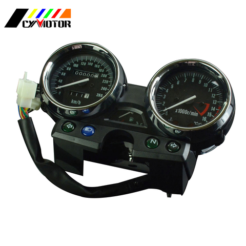 Indicadores de motocicleta para KAWASAKI, velocímetro de racimo, odómetro, tacómetro para KAWASAKI ZRX400 ZRX750 ZRX1100 ZRX 400 750 1100 94 95 96 97 ► Foto 1/5