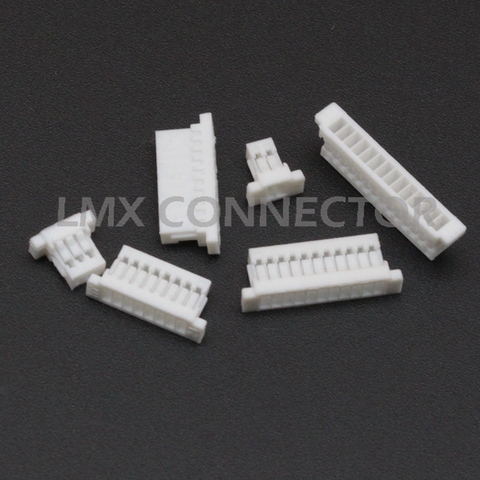 Conector JST SH1.0 de 1,0mm, carcasa de paso, cable a placa 2 P 3P 4P 5P 6P 7P 8P 9P 10P 11P 12 Pin, 50 Uds. ► Foto 1/3