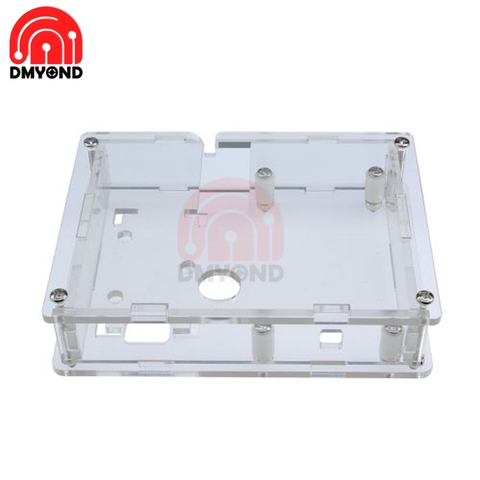 Carcasa de Transistor de LCR-T4, caja de cubierta protectora acrílica transparente para LCR-T4 M328, probador de transistores, capacitancia Mega328 ► Foto 1/6