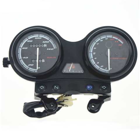 Motorcycle Tachometer Speedometer Meter Gauge Moto Tacho Instrument clock case for YAMAHA YBR 125 2005-2009 Euro II version ► Foto 1/6