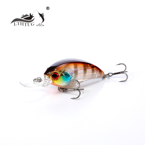 LTHTUG 2022 camiseta nueva calidad señuelo de pesca diseño japonés Crankbait 6,8g 45mm flotante manivela cebos para bajo perca Lucio de trucha ► Foto 1/6