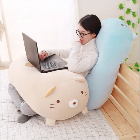 Bio almohada de esquina de 30cm y 90cm, juguete de alta calidad de animación japonesa Sumikko Gurashi, regalos de San Valentín para chico y chica con dibujos animados ► Foto 1/6