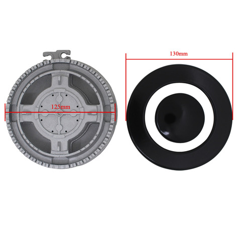 Sabaf-Quemador Triple I para cocina de gas, base de 130mm de diámetro, 130mm ► Foto 1/5