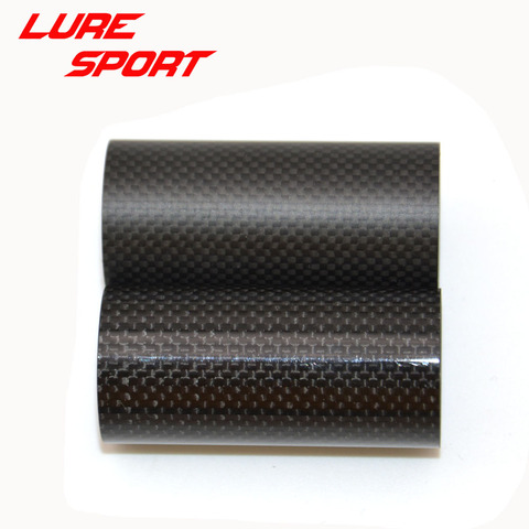 LureSport-Tubo de carbono tejido, 3 uds., 1K, varilla de carbón vacío, pieza de construcción, reparación de postes, accesorios DIY ► Foto 1/6