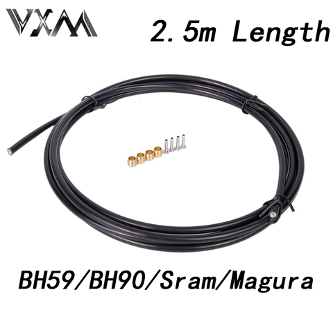 Tubo de freno de disco hidráulico BH59 BH90 Sram Magura para bicicleta de montaña, inserto de conector de 2,5 M, conjunto de oliva para mt200 m315 m395 m6000 ► Foto 1/4