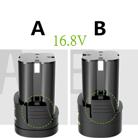 Batería de litio de 16,8 V de gran capacidad, paquete de batería recargable de 18650, taladro eléctrico de mano, destornillador eléctrico, fuente de alimentación ► Foto 1/6