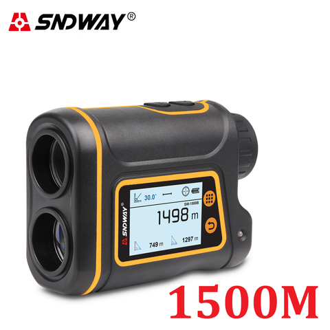 SNDWAY-Telémetro Láser telescópico para caza, Golf, deportes, 800M/1000M/1500M, telémetro Monocular, láser, medidor de distancia ► Foto 1/6