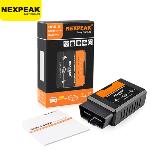 NEXPEAK-escáner de diagnóstico para automóvil NX103 ELM327 V1.5 WIFI OBD2, herramienta de diagnóstico para automóvil Pic18f25k80 Obd2, escáner de diagnóstico para automóvil ELM327 ► Foto 1/6