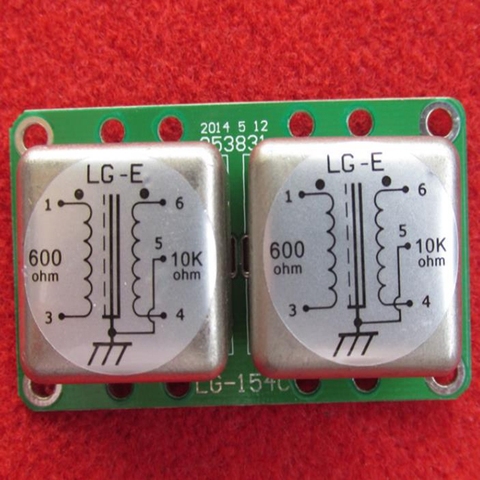 Transformador de aislamiento de señal de audio permalloy, 600:10K, amplificación de 4 veces Adecuado para audio, micrófono ► Foto 1/2