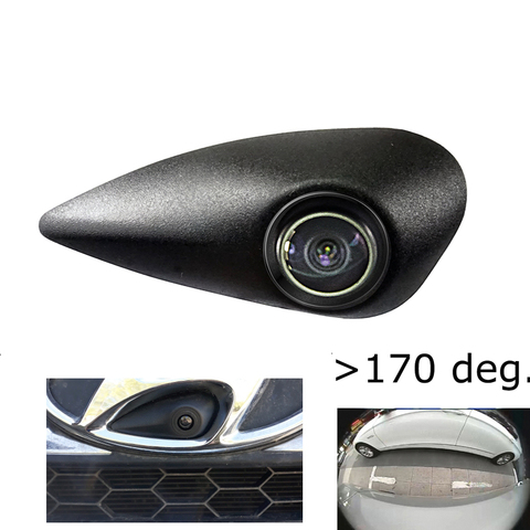 Cámara HD sonyccd de 180 grados con logo para Hyundai, logotipo delantero, cámara empotrada, visión nocturna IP68, resistente al agua ► Foto 1/6