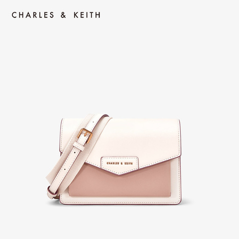 CHARLES & KEITH, nueva llegada para la primavera de 2022, CK2-80680780-1, bolso cruzado con solapa frontal para mujer ► Foto 1/5