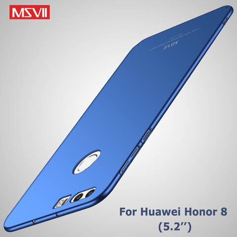 Honor 8 caso MSVII Slim de Coque para Huawei Honor 8 Lite Honor8 duro cubierta de la PC para Huawei Honor 8X 8A 8C 8X Max ► Foto 1/6