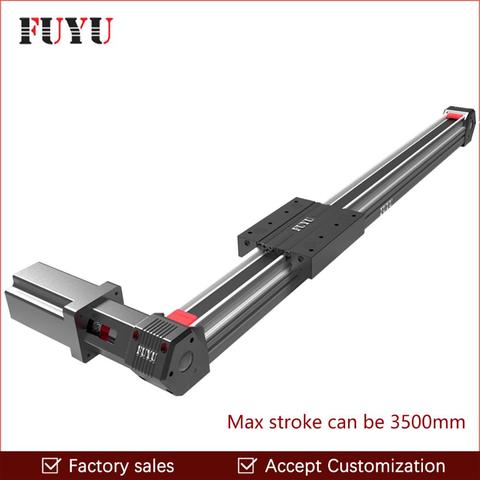 FUYU FPB45/50 riel lineal CNC guía etapa correa del actuador accionada motorizada Max 4 m/s movimiento corredera de mesa piezas de impresora 3d ► Foto 1/6