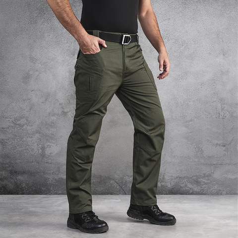 Pantalones de trabajo militar táctico impermeables para hombre, pantalón de camuflaje del ejército para senderismo, Trekking, escalada, acampada, caza ► Foto 1/6