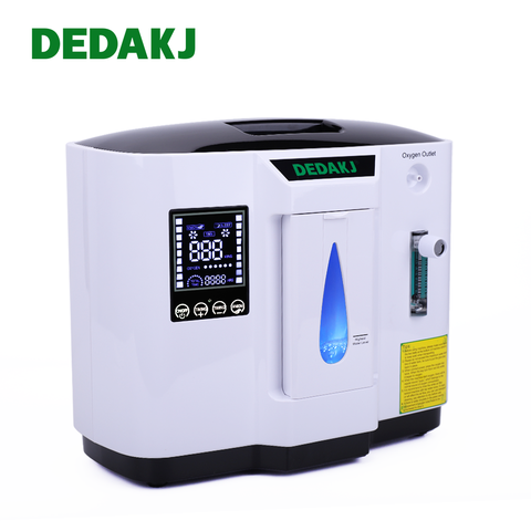 DEDAKJ-concentrador de oxígeno portátil de 1L-7L, generador de oxígeno de bajo nivel de operación, máquina oxigenadora para el cuidado del hogar, marca alemana, lo mejor en ventas ► Foto 1/6