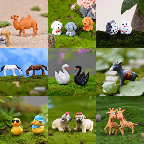 Figuras en miniatura de animales de caracol, muñeco de nieve, miniaturas, figura de artesanía, maceta, ornamento de jardín, decoración de jardín ► Foto 1/6