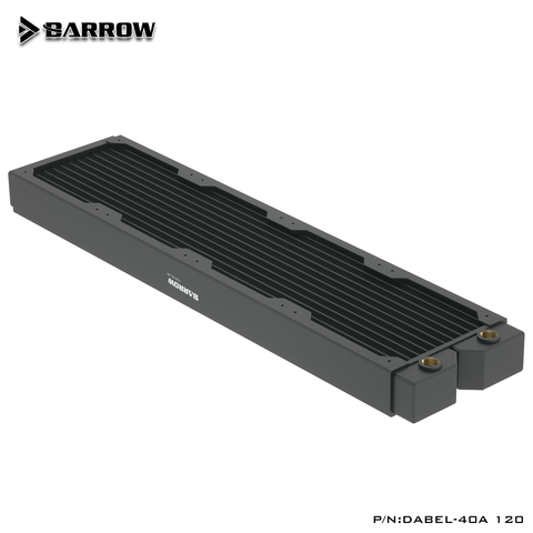 Barrow 120mmx4 radiador de cobre, disipador de calor del ventilador del ordenador de la serie G1/4*2 480MM adecuado 12CM, Dabel-40a 480 ► Foto 1/1