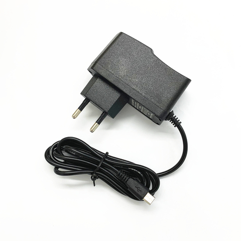 Adaptador de CA de 100-240V a CC, 5 V, 0.5A, 500ma, Cargador/Adaptador de corriente, fuente de alimentación de 5 V voltios para jugadores de juegos portátiles ► Foto 1/1