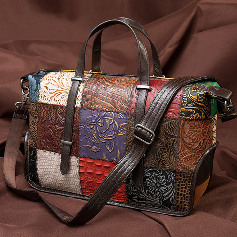 Bolso De viaje Vintage para mujer, bandolera De lujo, De diseñador, cubos De embalaje, 2022 ► Foto 1/6