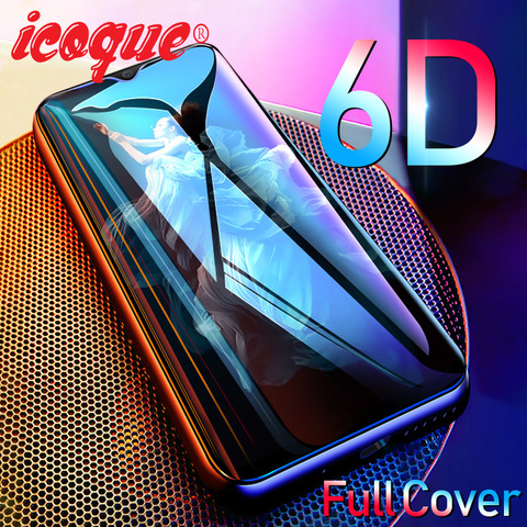 6D de vidrio templado para Xiaomi Redmi Nota 9 Pro Max Note 9s 7 8 Pro 8t 8a 7a 6a pantalla cristal Protector para Xiaomi Redmi Nota 9 pro 8 9s ► Foto 1/6