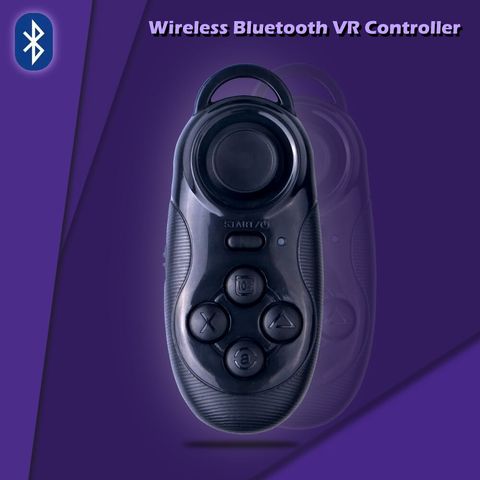 Mini Bluetooth mando para RV controlador inalámbrico Bluetooth V4.0 mango del juego Gamepad para Android/IOS Joystick de Smartphone para VR PC ► Foto 1/6