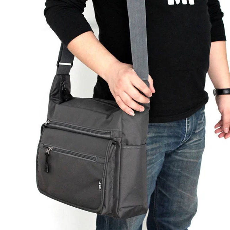 Bolso de hombro y mensajero para hombre, Material de tela Oxford, estilo informal británico, diseño de alta calidad, multifunción, gran capacidad ► Foto 1/6