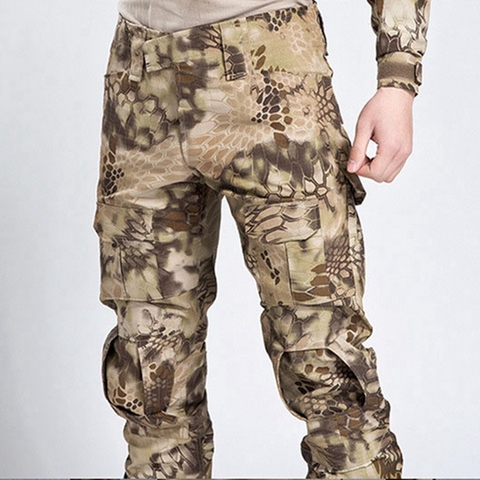 Pantalones informales de camuflaje táctico para hombre, ropa militar de caza, Cargo ► Foto 1/1