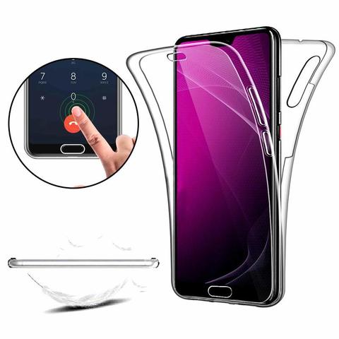 Funda de silicona doble para móvil, cubierta completa para Huawei P40 Lite E P30 Lite, nueva edición P20 Pro Honor 10 Lite 10i 20S 9C 8A 8S Y7P, 360 ► Foto 1/6