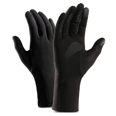 Guantes antideslizantes para deportes al aire libre, Unisex, para mantener el calor, de Cachemira, para ciclismo y montañismo, Invierno ► Foto 1/6