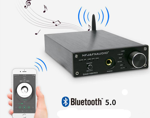 FX-Audio Bluetooth APTX 5,0 Decodificador USB DAC amplificador de auriculares HiFi Digital a convertidor de Audio analógico óptico Coaxial 24Bit ► Foto 1/6